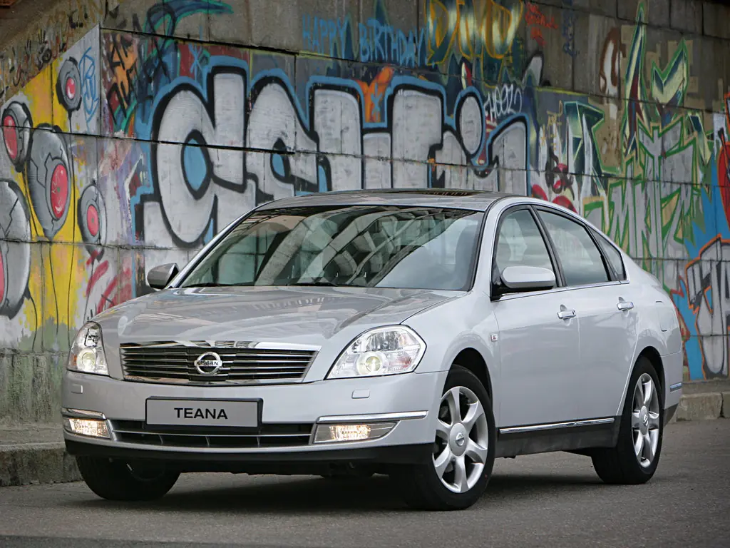 Nissan Teana (J31) 1 поколение, рестайлинг, седан (12.2005 - 01.2008)